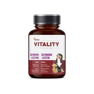 Akinu VITALITY Silymarin-Lecitin doplněk stravy pro psy 50 g