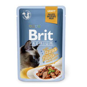 Brit Premium Cat D Fillets in Gravy With Tuna 85g