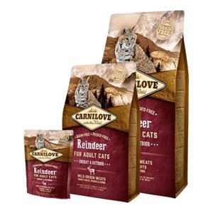 Carnilove Cat Reindeer for Adult Energy & Outdoor 2kg