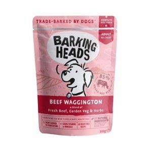 BARKING HEADS Beef Waggington kapsička 300g