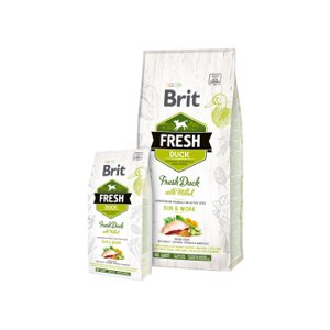 Brit Fresh Dog Duck & Millet Active Run & Work 12kg