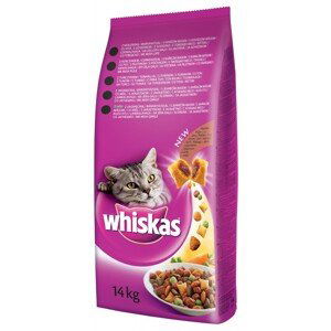 Whiskas Dry with beef meat 14kg