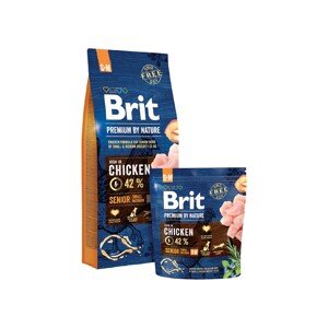 Brit Premium Dog by Nature Senior S+M 15kg