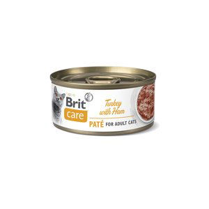 Brit Care Cat konzerva Paté Turkey & Ham 70 g