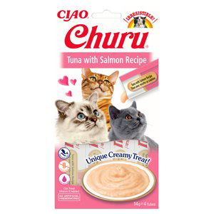 Churu Cat Purée Tuna with Salmon 4x14g