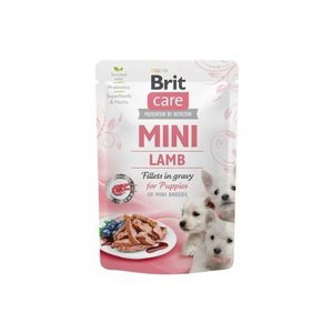 Brit Care Dog Mini Puppy Lamb fillets in gravy kapsička 85g