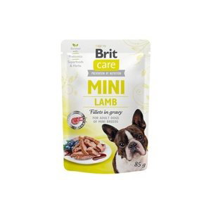Brit Care Dog Mini Lamb fillets in gravy kapsička 85g