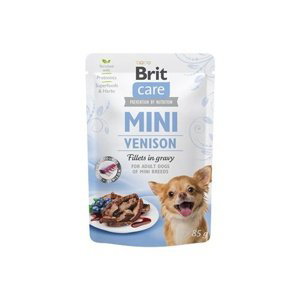 Brit Care Dog Mini Venison fillets in gravy kapsička 85g