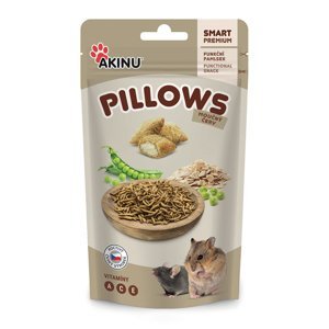 Akinu Pillows polštářky s moučným červem pro hlodavce 40g doprodej