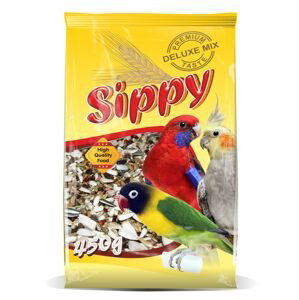 Sippy deluxe krmivo pro malé a střední papoušky 450g - výprodej exp. 03/24
