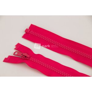 Zip YKK - 50cm - dělitelný - sytě růžová - 345