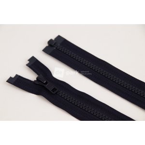 Zip YKK - 55cm - dělitelný - černomodrá - 549