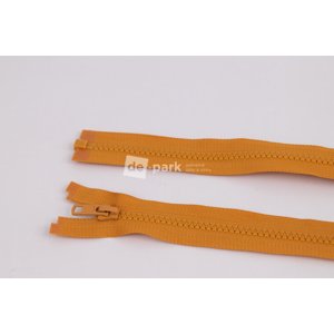 Zip YKK - 55cm - dělitelný - hořčicová - 128