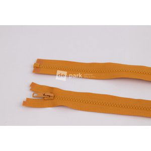 Zip YKK - 75cm - dělitelný - hořčicová - 128