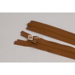 Zip YKK - 50 cm - dělitelný - karamelová - 724