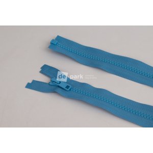 Zip YKK - 45 cm - dělitelný - modrá - 551