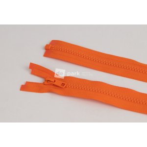 Zip YKK - 85 cm - dělitelný - oranžová