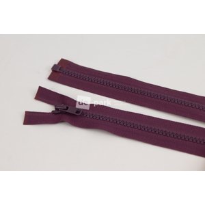 Zip YKK - 85cm - dělitelný - mauve