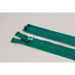 Zip YKK - 55cm - dělitelný - tmavá smaragdová - 626