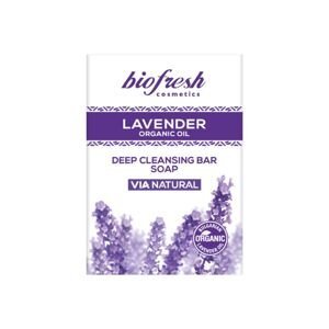 Lavender Organic Oil Hloubkově čistící mýdlo s organickým levandulovým olejem Lavender 100g