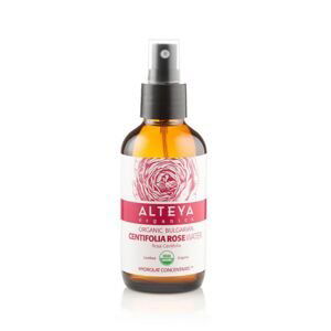 Růžová voda Bio z růže stolité (Rosa Centifolia) Alteya Organics 120 ml SKLO