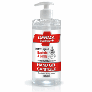 Dezinfekční antibakteriální gel na ruce Derma Intensive + 500 ml