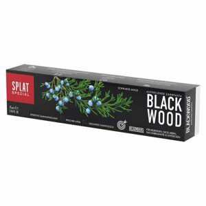 Splat zubní pasta Blackwood černá pro účinné bělení zubů a zachování pH rovnováhy v dutině ústní 75 ml