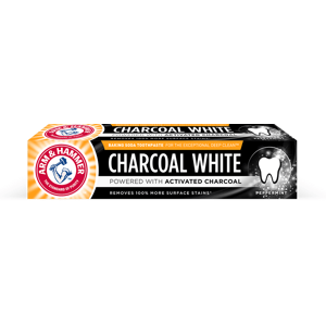 Arm & Hammer Charcoal White bělící zubní pasta, 75ml