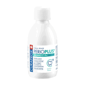 Curaprox Perio Plus+ Balance ústní voda (0,05% CHX), 200ml