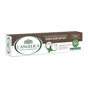 L'ANGELICA antibakteriální zubní pasta s kokosem a mátou, 75ml