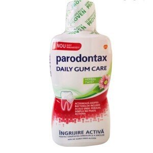 Parodontax Daily Gum Care Herbal Twist ústní voda, 500ml