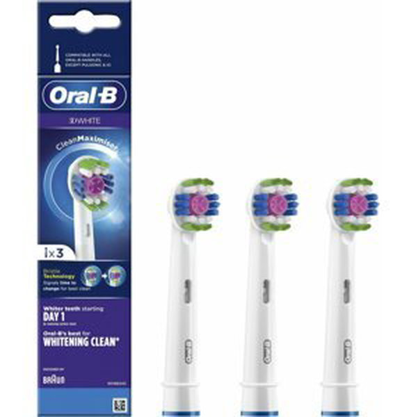 Oral-B 3D White CleanMaximiser EB 18pRB-3 náhradní kartáčky, 3ks
