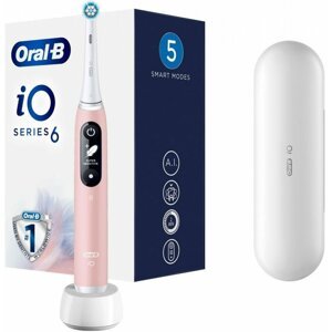 Oral-B iO Series 6N elektrický zubní kartáček Pink Sand