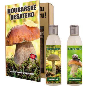 Kosmetika v knize - Houbařské desatero