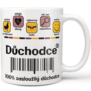 Hrnek - 100% důchodce