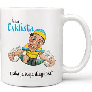 Hrnek Cyklista – diagnoza