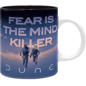 DUNA Hrnek keramický 320 ml - Fear is the Mind-killer