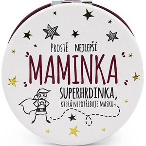 Kapesní zrcátko Nejlepší maminka superhrdinka