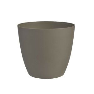 Gardenico Květináč Ella matt taupe, pr. 18 cm