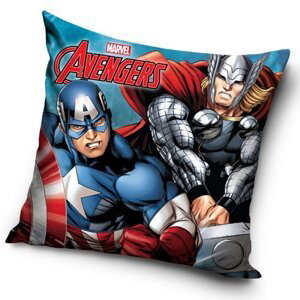 Carbotex Povlak na polštářek Avengers Kapitán Amerika a Thor, 40 x 40 cm