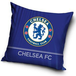 Carbotex Povlak na polštářek Chelsea FC Blue Erb, 40 x 40 cm
