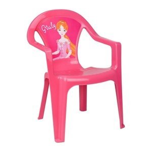 Star Plus Dětská zahradní židle, růžová