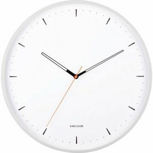 Karlsson 5940WH designové nástěnné hodiny 40 cm