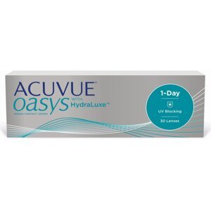 Acuvue Oasys with HydraLuxe 1 Day (30 čoček) Dioptrie: -2.50, Zakřivení: 9.0