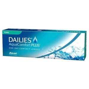 Dailies Aqua Comfort Plus - Toric (30 čoček) Cylindr x Osa: -0.75 x 180, Dioptrie: -3.00