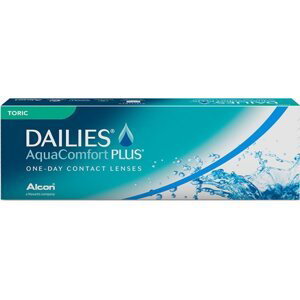 Dailies AquaComfort Plus Toric (30 čoček) Cylindr x Osa: -0.75 x 180, Dioptrie: -0.00