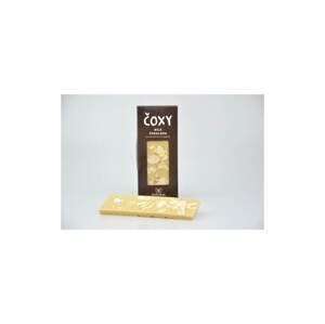 ČOXY - bílá čokoláda s mandlovými lupínky a xylitolem - Natural 50g