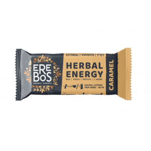 Proteinová tyčinka - EREBOS herbal energy - karamel 35g
