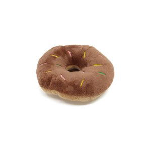 Vsepropejska Homer plyšový donut pro psa | 10 cm Barva: Hnědá