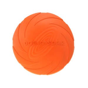 Vsepropejska Soar plastové frisbee pro psa | 18 cm Barva: Oranžová, Rozměr (cm): 18